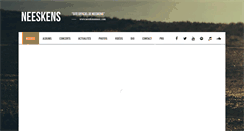 Desktop Screenshot of neeskensmusic.com